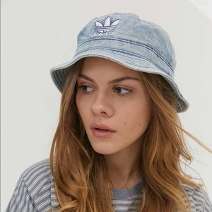 ADIDAS Originals Denim Chambray Bucket Hat Unisex